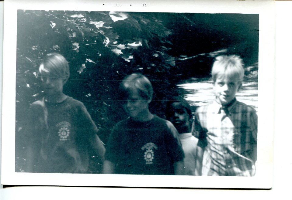 Campers Walking 1970